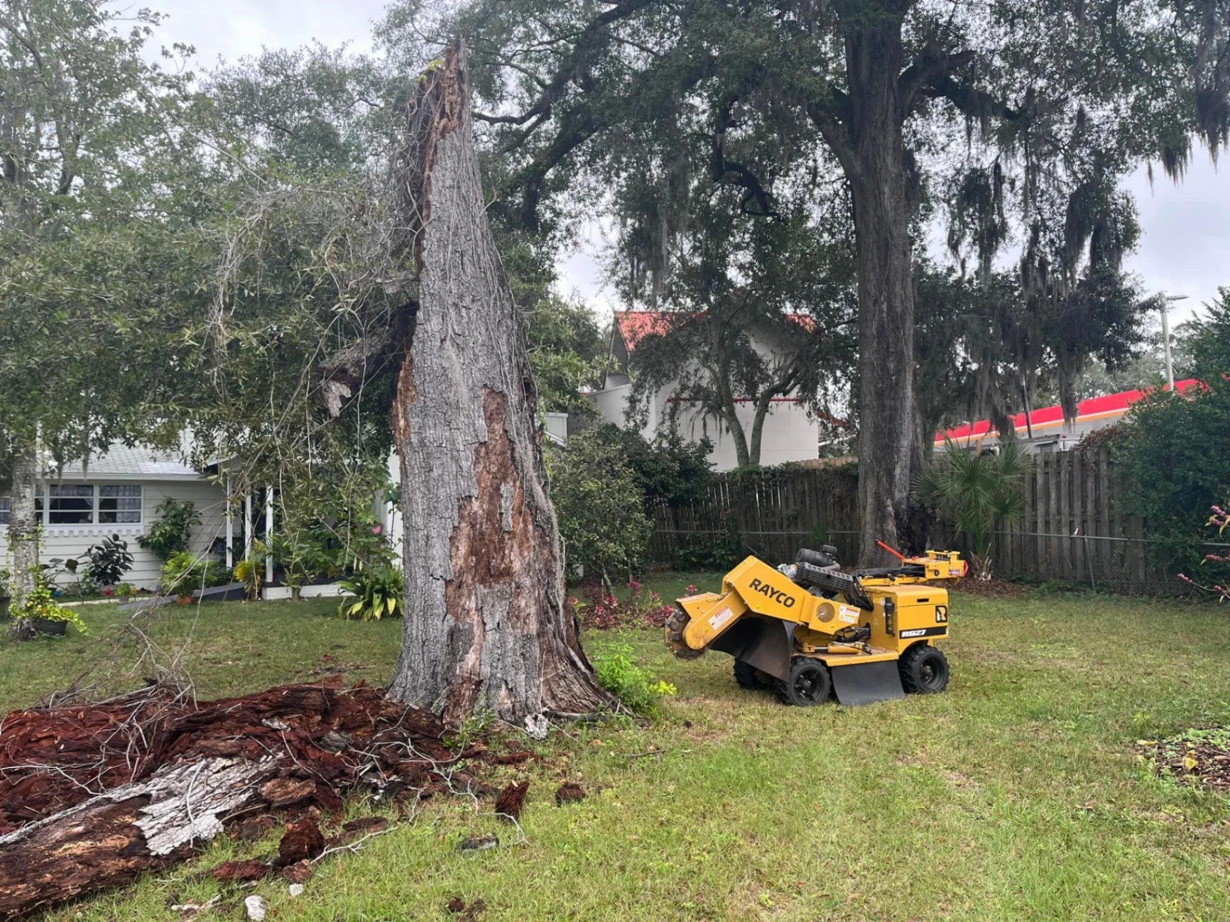 Storm Damage Cleanup by AGES Tree Service in Orange Park and Jacksonville FL